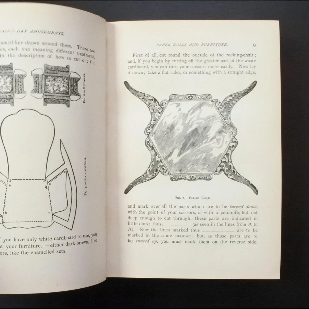 Antique 1st Ed 1883 American Girls Home Book Of Work & Play by Helen Campbell